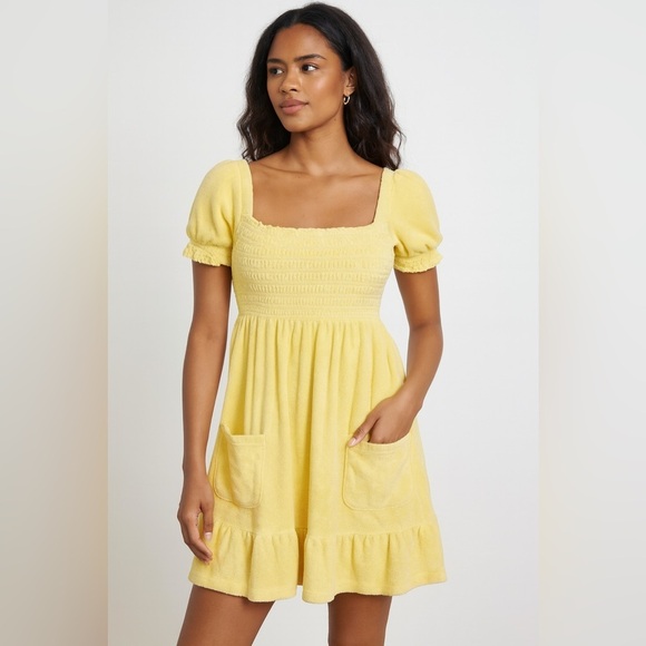 NWT vintage Juicy Couture terry cloth baby doll dress size small Y2K coquette